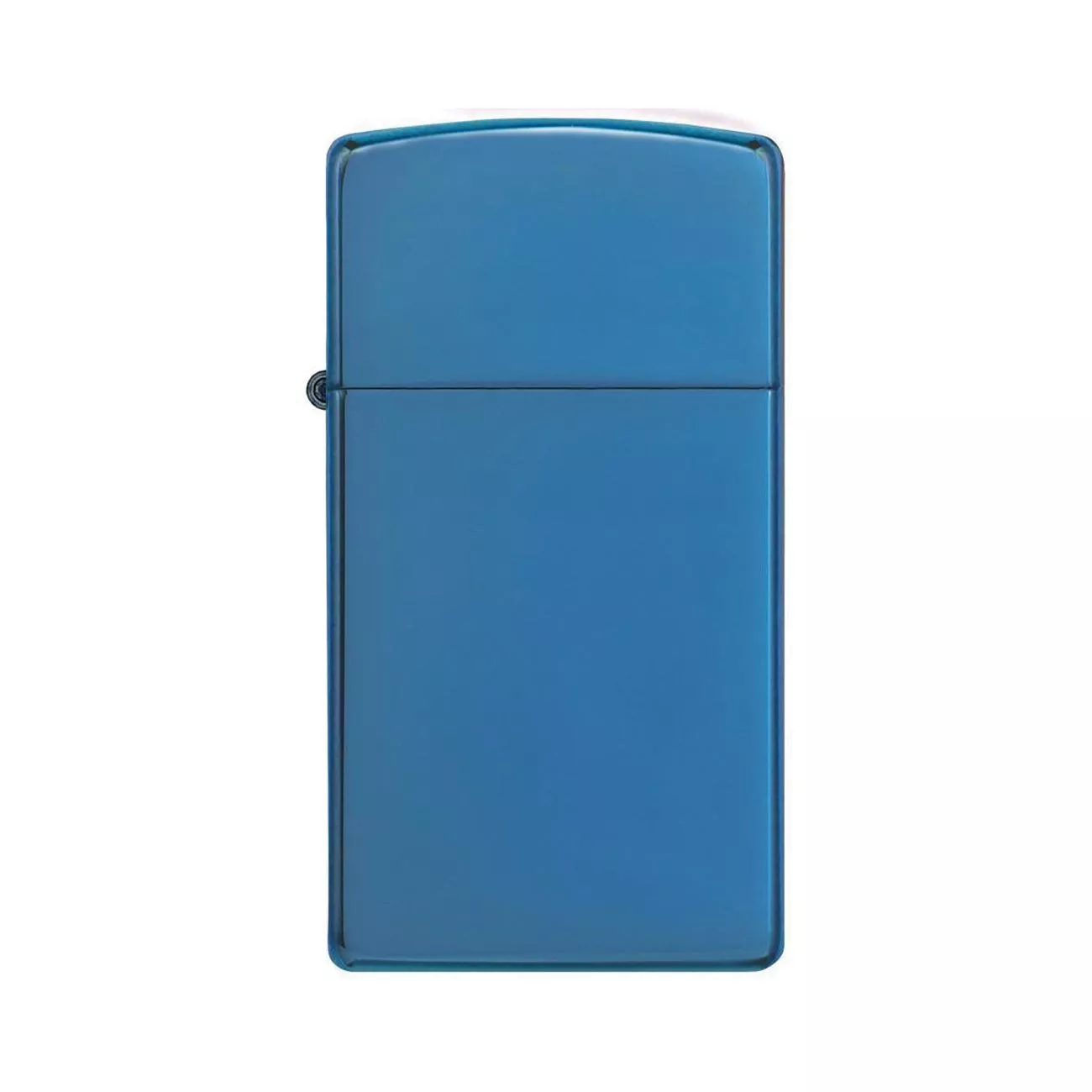 zippo-windproof-lighter-high-polish-blue-slim-case Zippo Windproof Lighter High Polish Blue Slim Case