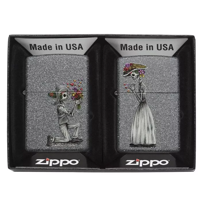 zippo-windproof-lighter-iron-stone-couple Zippo Windproof Lighter Iron Stone Couple