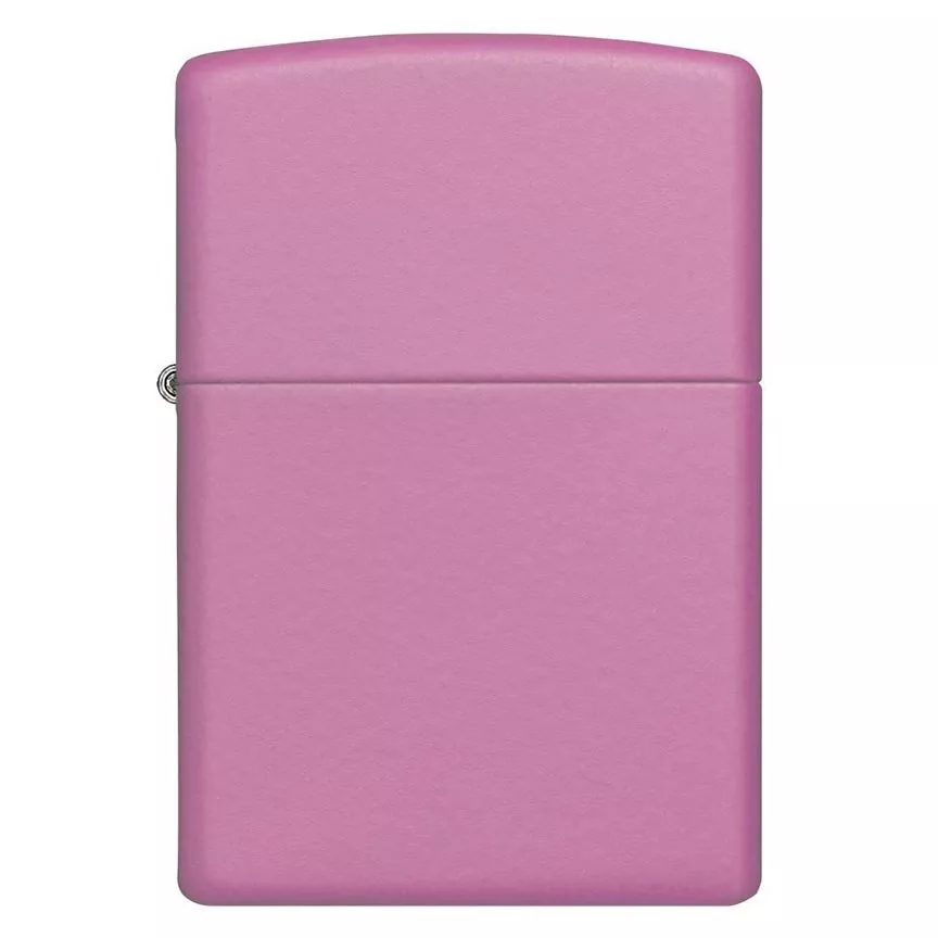 zippo-windproof-lighter-pink-matte Zippo Windproof Lighter Pink Matte